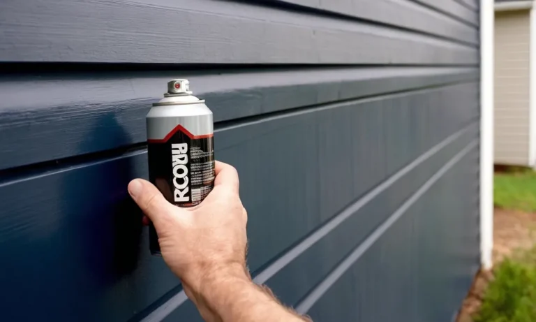 Can You Spray Paint Vinyl Siding?