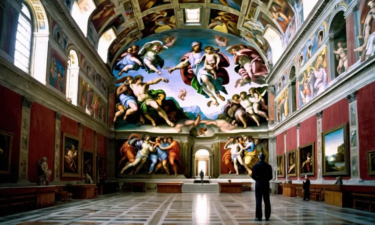 Did Michelangelo Paint The Sistine Chapel Alone?
