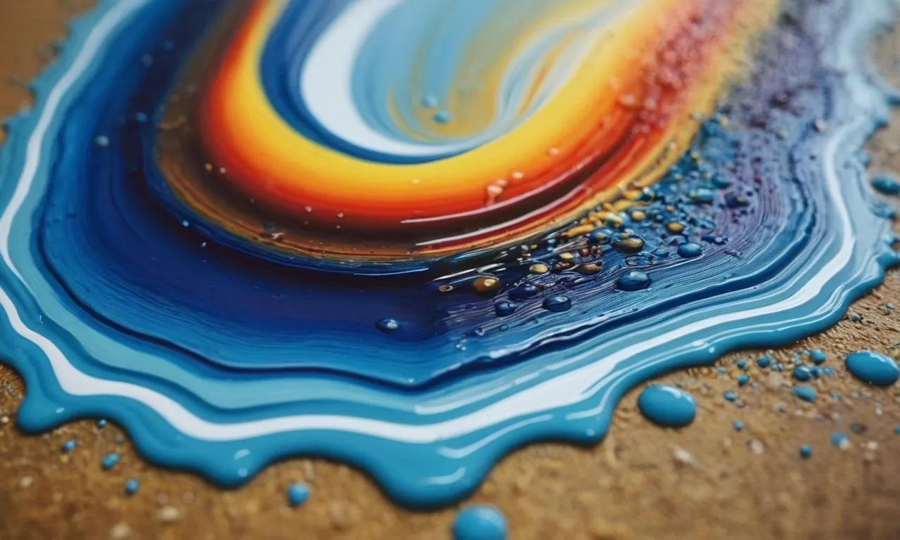 A photo of a paint palette with vibrant acrylic colors, a wet brush poised above, capturing the anticipation of mixing pigments and the question "Do you wet the brush before using acrylic paint?"