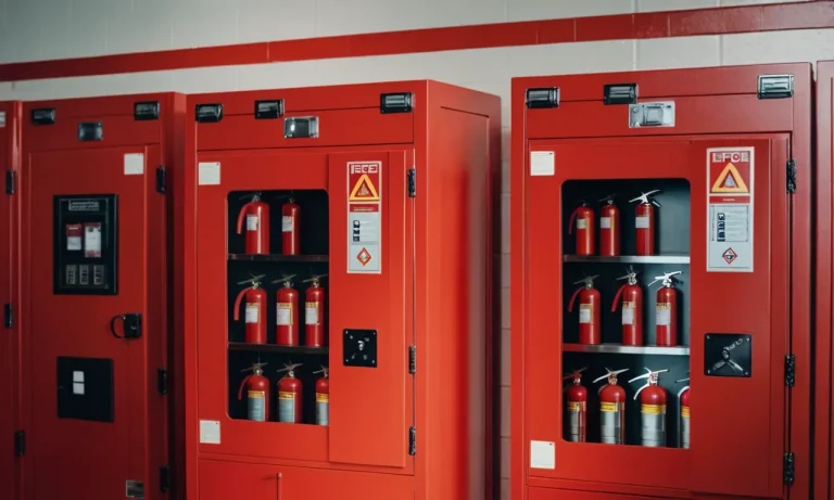 Fire Extinguisher Cabinet Mounting Height: A Comprehensive Guide