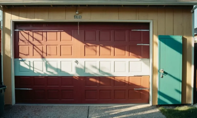 Why Your Garage Door Isn’T Closing All The Way And How To Fix It