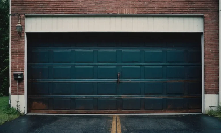 Garage Door Not Opening But Motor Running? Here’S How To Troubleshoot And Fix