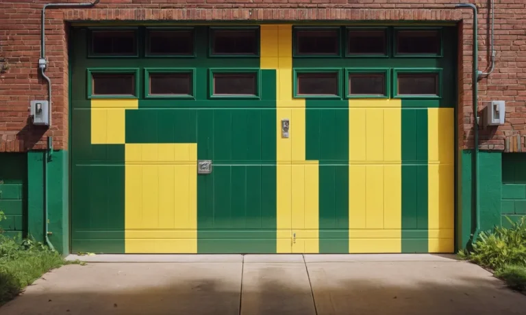 Garage Door Sensor Lights: What Do Yellow And Green Mean?