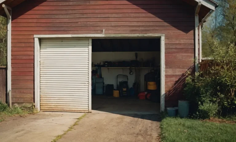 Why Does My Garage Door Stop When Opening?