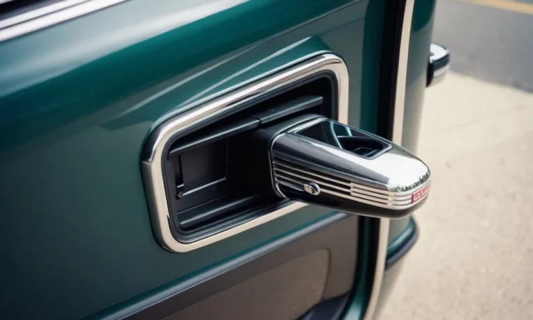 The Hidden Purpose Behind Car Door Handles