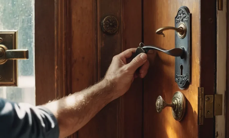 How Does A Locksmith Open A Door? A Comprehensive Guide