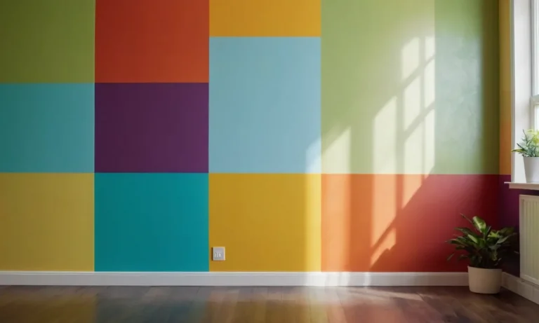 A beautifully painted interior wall showcasing vibrant colors and a flawless finish, demonstrating the durability and ease of cleaning provided by the best washable paint available.