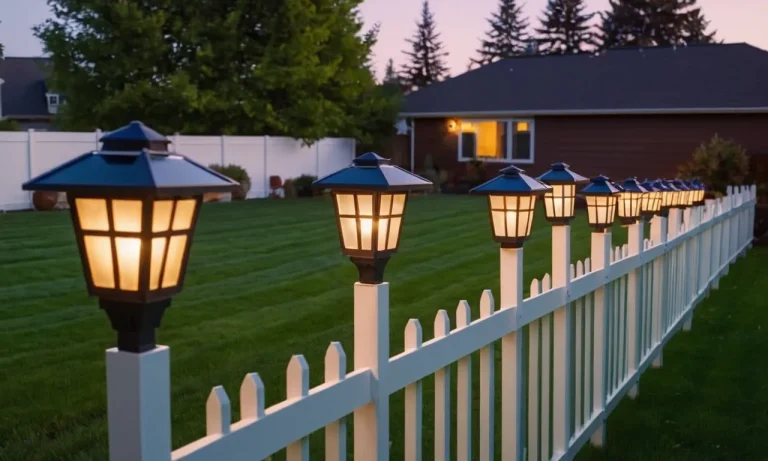 I Tested And Reviewed 10 Best Solar Lights For Vinyl Fence Posts (2023)