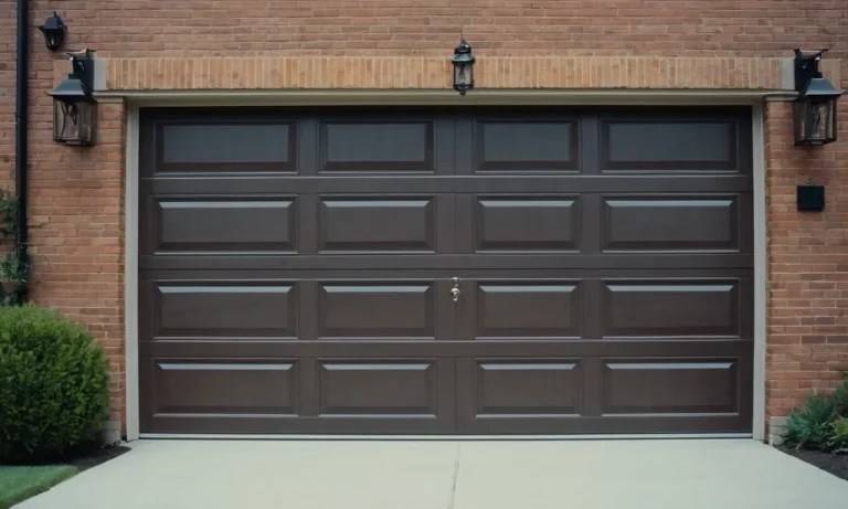 How Much Does A Garage Door Weigh? A Detailed Look
