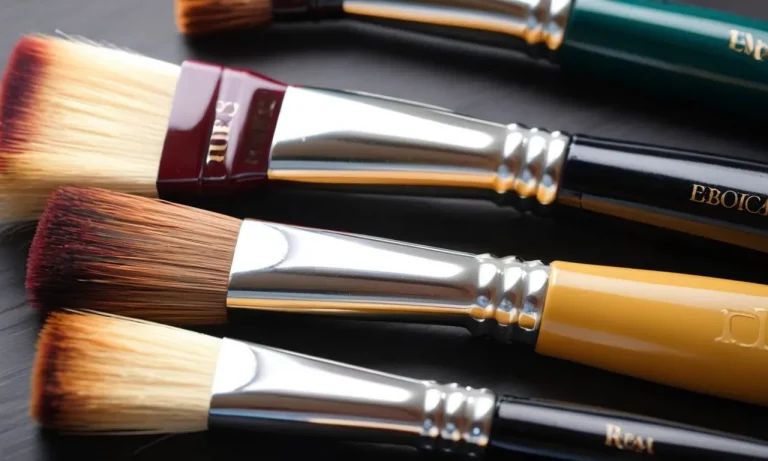 I Tested And Reviewed 10 Best Acrylic Paint Brushes For Beginners (2023)