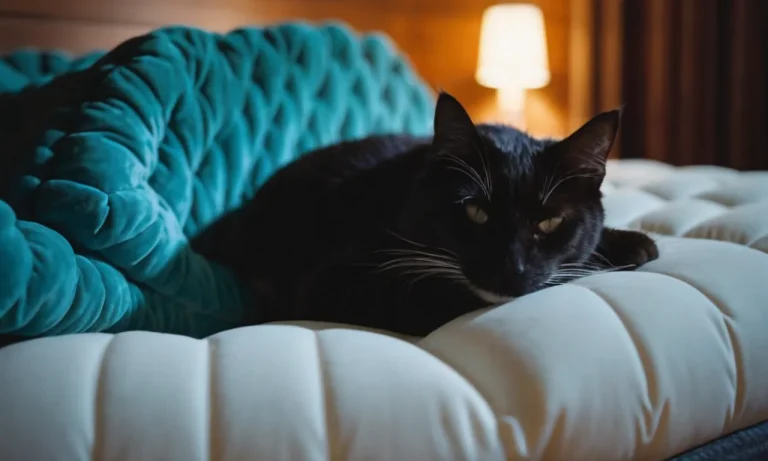 A close-up shot capturing a side sleeper peacefully resting on a comfortable sleeping pad, cradled by its plush cushioning and optimal support, ensuring a restful night's sleep.