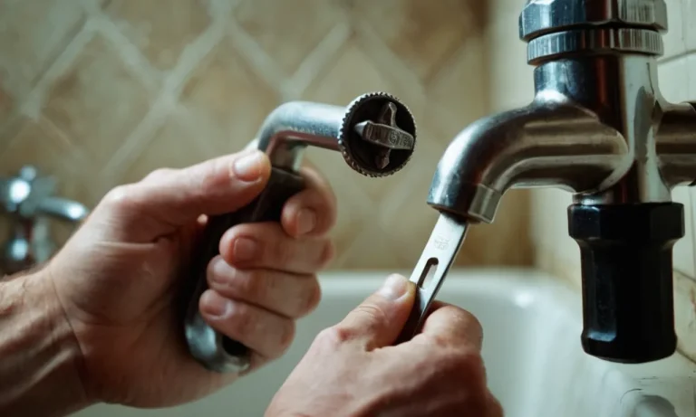 How To Fix A Leaky Faucet Handle