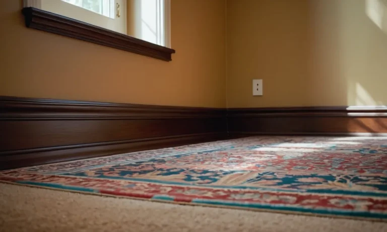 How To Paint Baseboards With Carpet