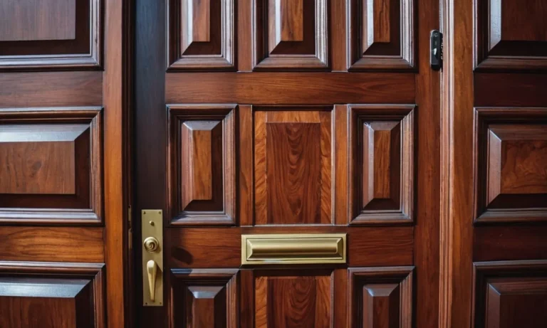 How To Stain Your Front Door: A Complete Guide