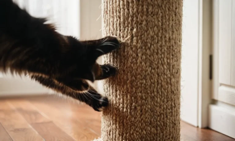 How To Stop A Cat From Scratching Doors And Walls