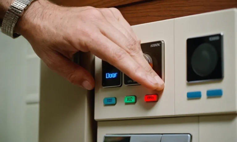 How To Turn Off The Door Chime On Your Alarm System