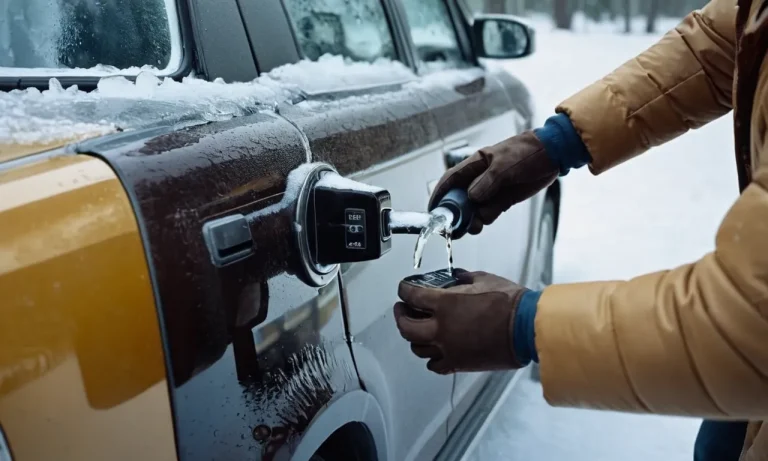 How To Unfreeze A Car Door: A Step-By-Step Guide