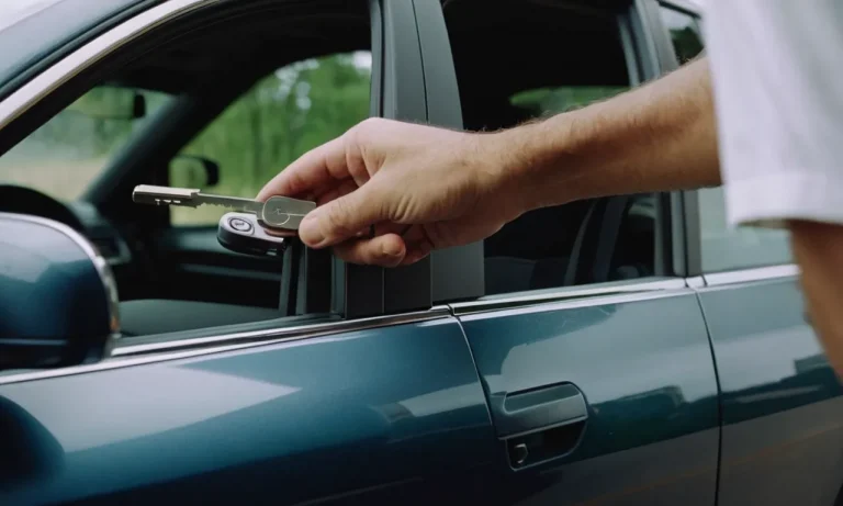 How To Unlock Your Car Door Without A Key