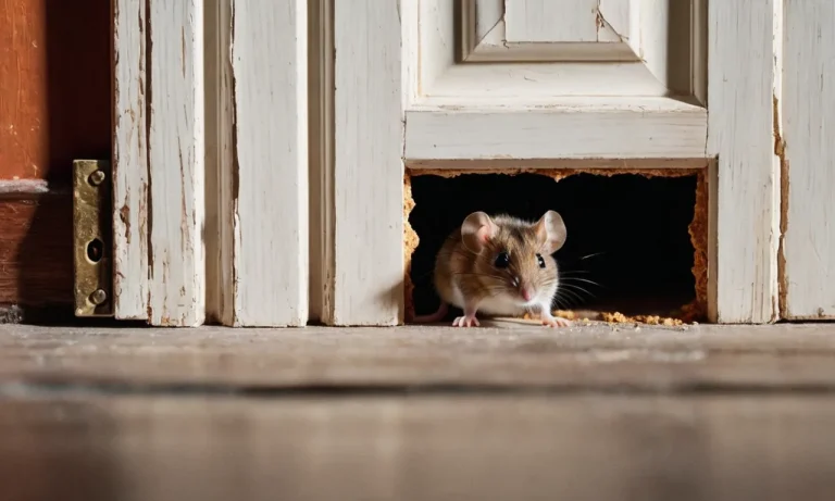 Can A Mouse Fit Under A Door? A Detailed Look