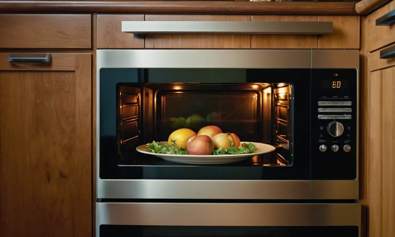 A photographic still life captures the frustration of a partially open microwave door, highlighting the struggle of technology's occasional malfunction.