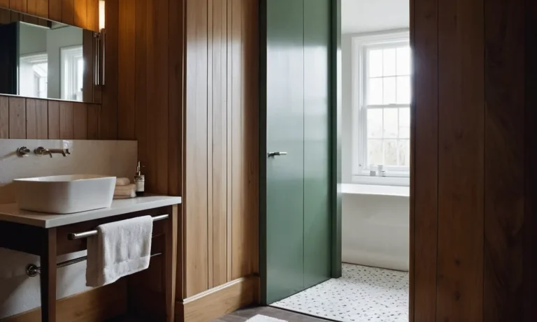 What Is The Minimum Door Width For A Bathroom?