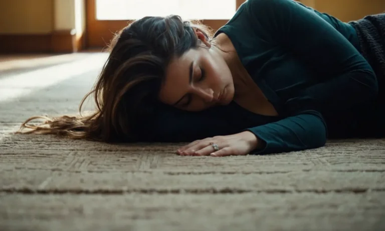 The Psychology Behind Sleeping On The Floor: Everything You Need To Know