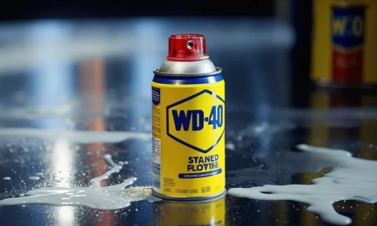 Will Wd-40 Remove Paint From Glass?